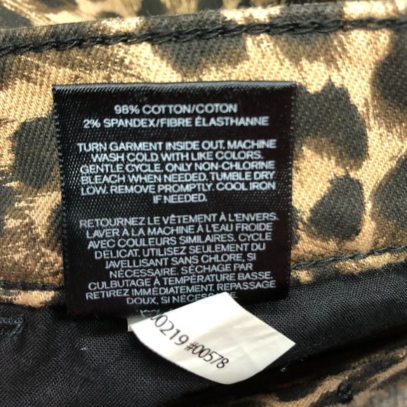 NWT Express Women High Rise Ankle Legging Pants Size 0 Animal Prints M103 -5 - Picture 10 of 16